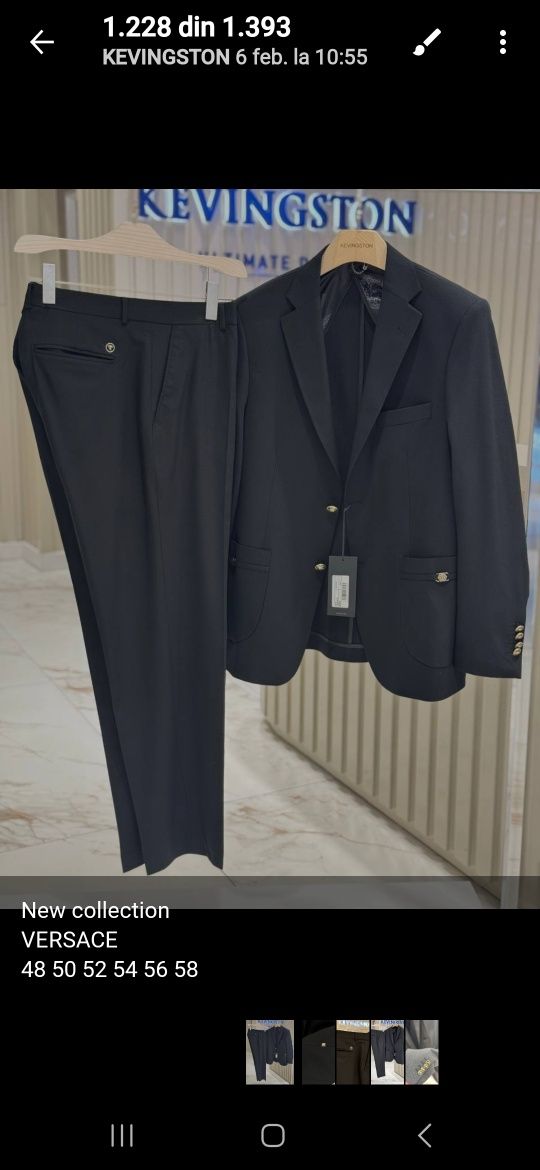 Costum pentru bărbați