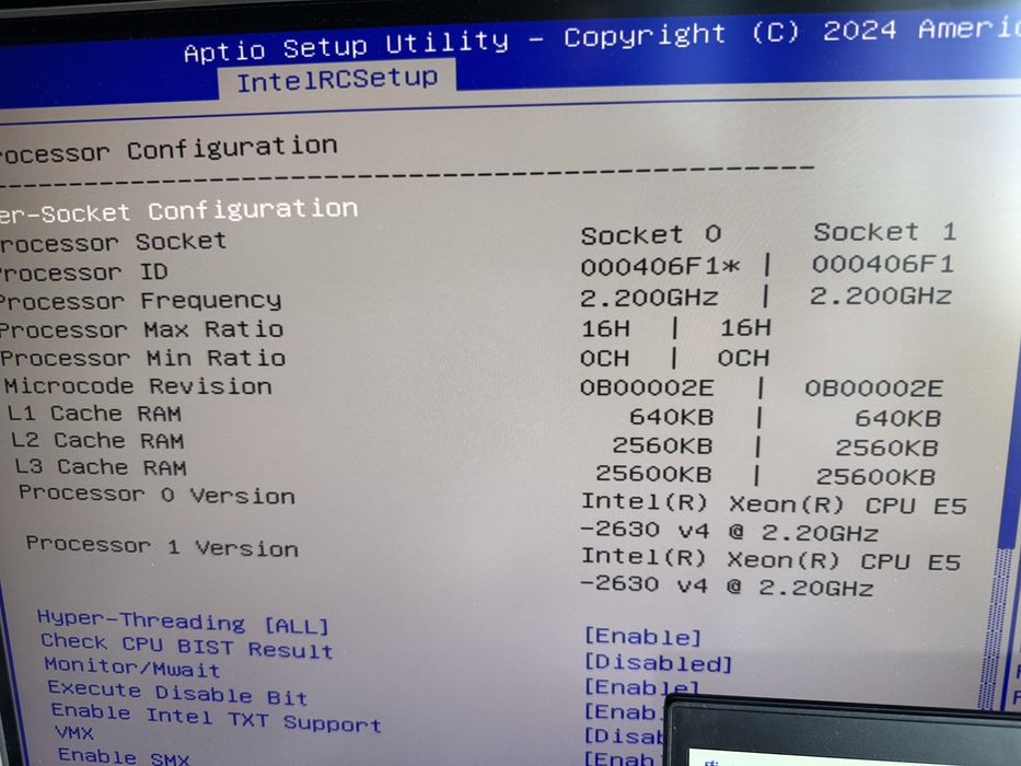 Custom PC 2xCPU Intel Xeon E5-2630 64Gb DDR4