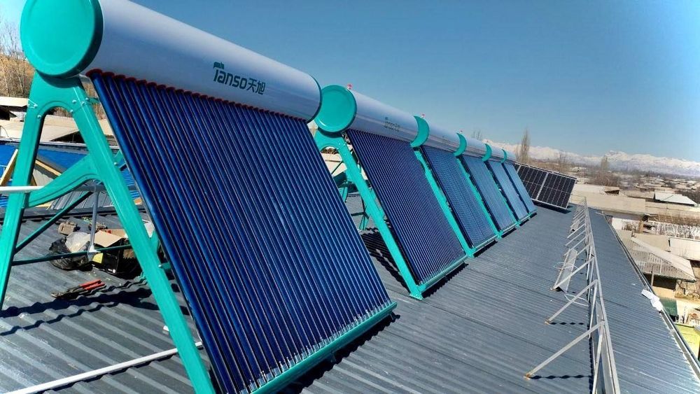 Куёш сув иситгичи / Солнечные водонагреватели  100л, 200л, 300л, 400л