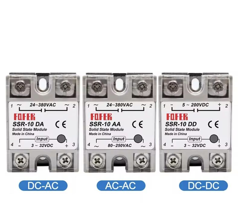 Солид стейт, контактни релета, контактори  25А, 40А, 60A, 80A