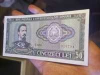 Bancnota românească 50 lei 1966