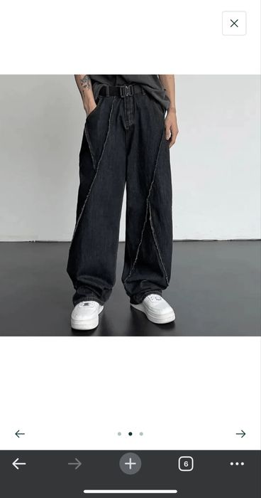 Destruction street jeans