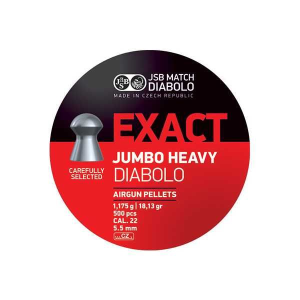 Чашки JSB Diabolo Exact Jumbo 5.5 мм 500 бр