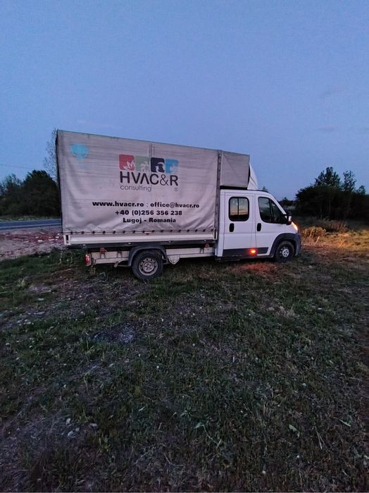 Fiat ducato 2.3 jtd 7 locuri si prelata