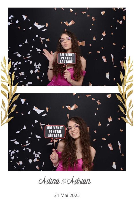 Cabina FOTO/VIDEO 360/Decor Baloane pentru evenimentul tau!