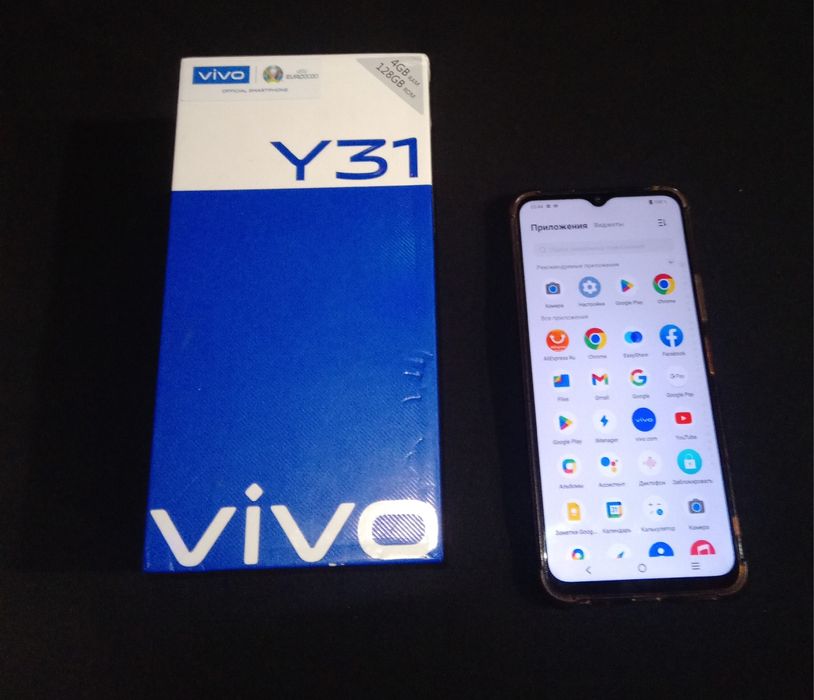 Vivo Y31 5/128гб+100тыс чек всё есть