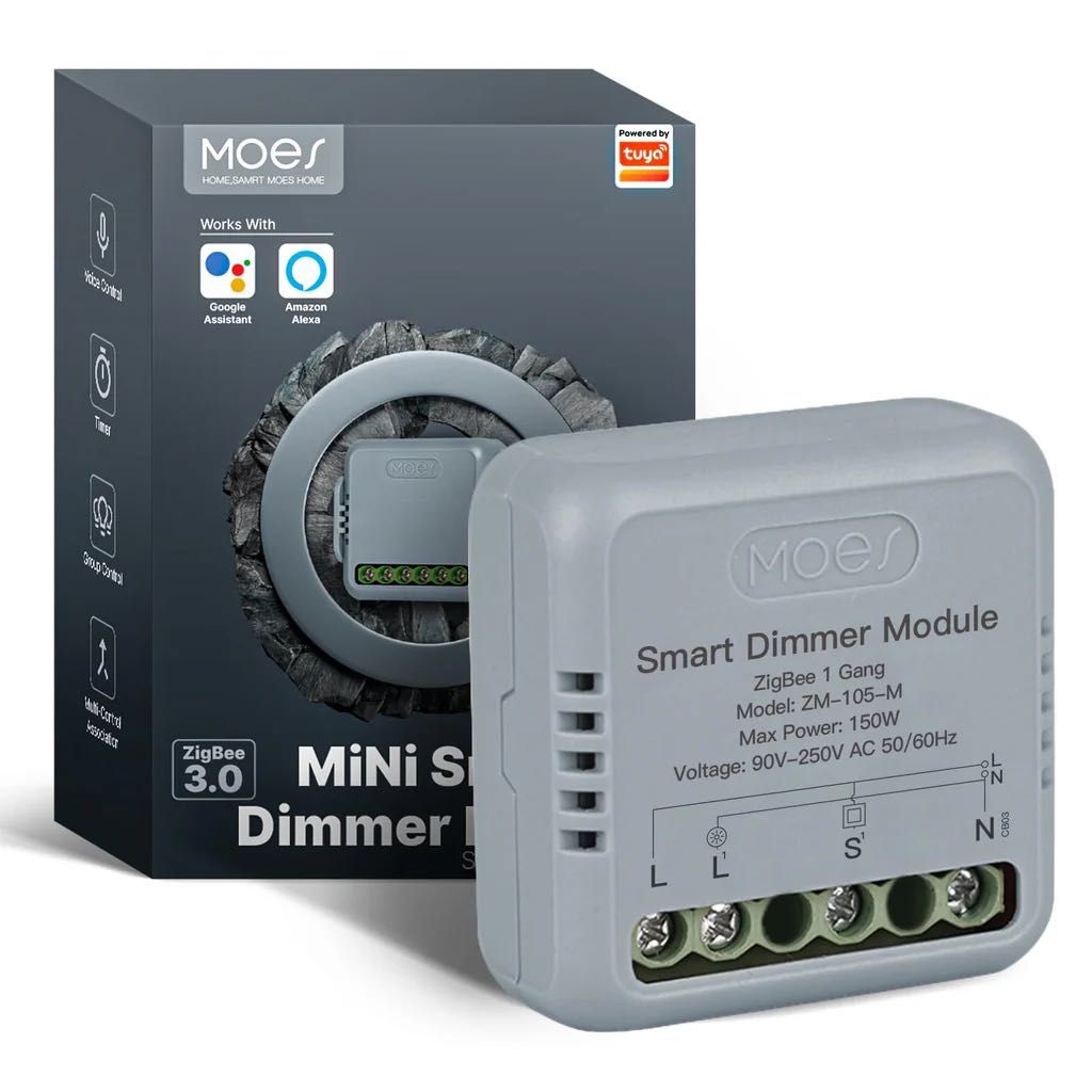 MOES Mini Smart Switch, модул за димер