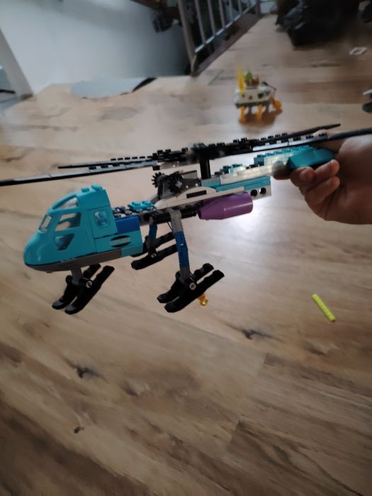 Lego Helicopter cu Troliu