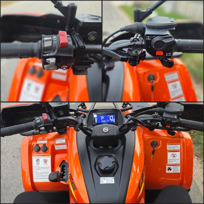 Atv CF MOTO 520L X5 / 2025 / 350 Km / Impecabil