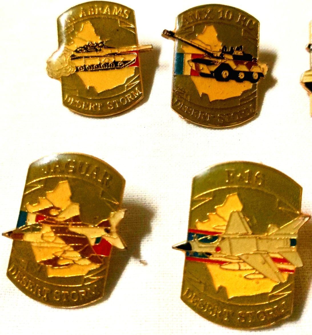 Colectie insigne "Desert Storm"-SESA