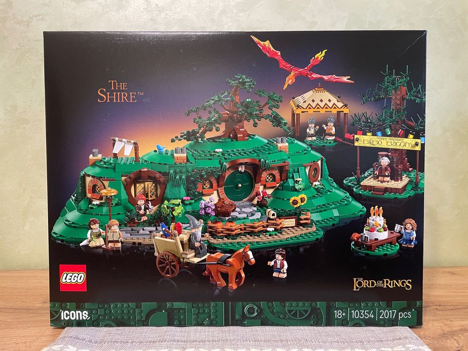 Lego Icons: Властелин колец - Шир (LOTR - The Shire 10354)