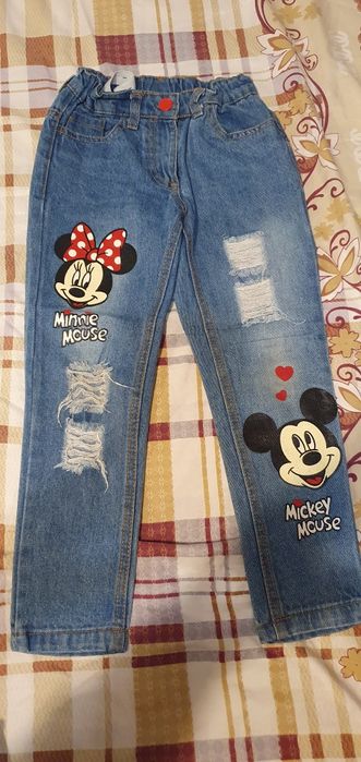 blugi si hanorac Minnie Mouse masura 110