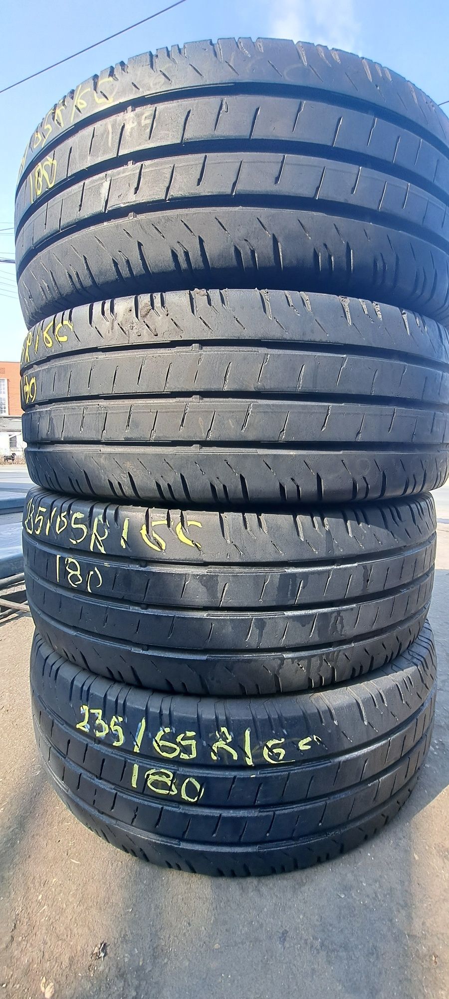 4 anvelope vara 235/65r16C Continental 2018 Montaj Gratuit