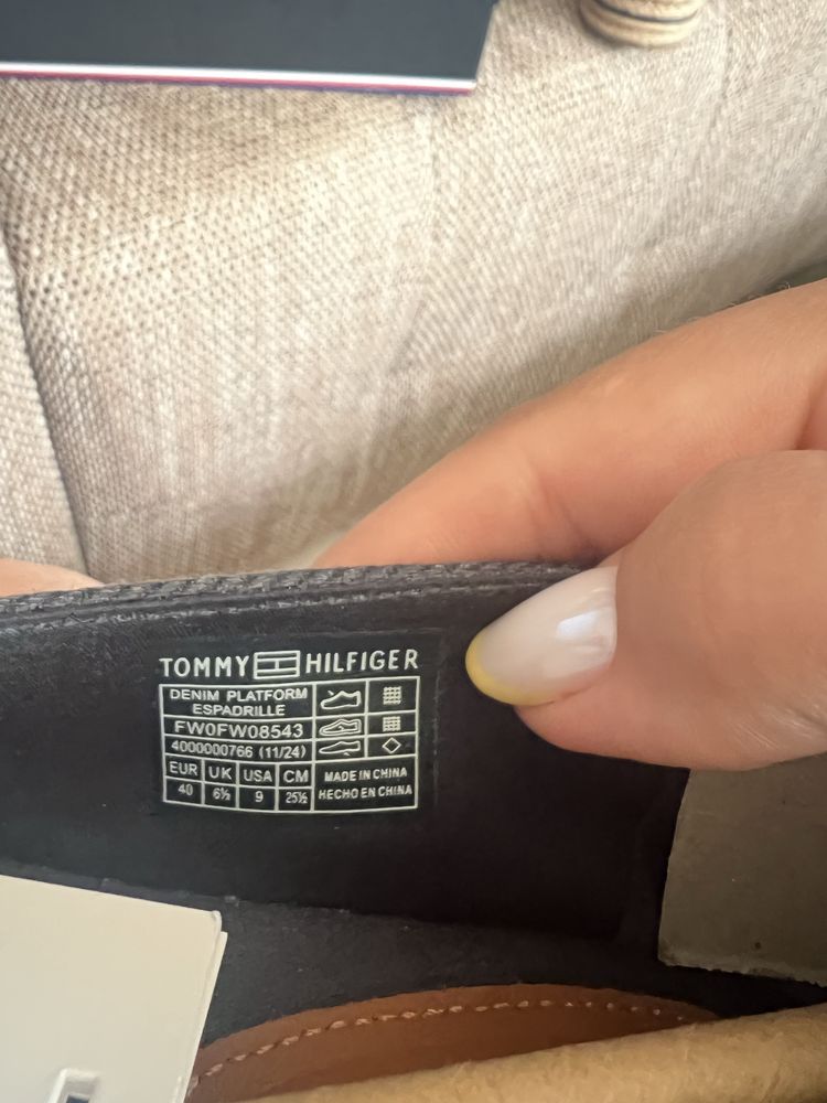 Еспадрили Tommy Hilfiger