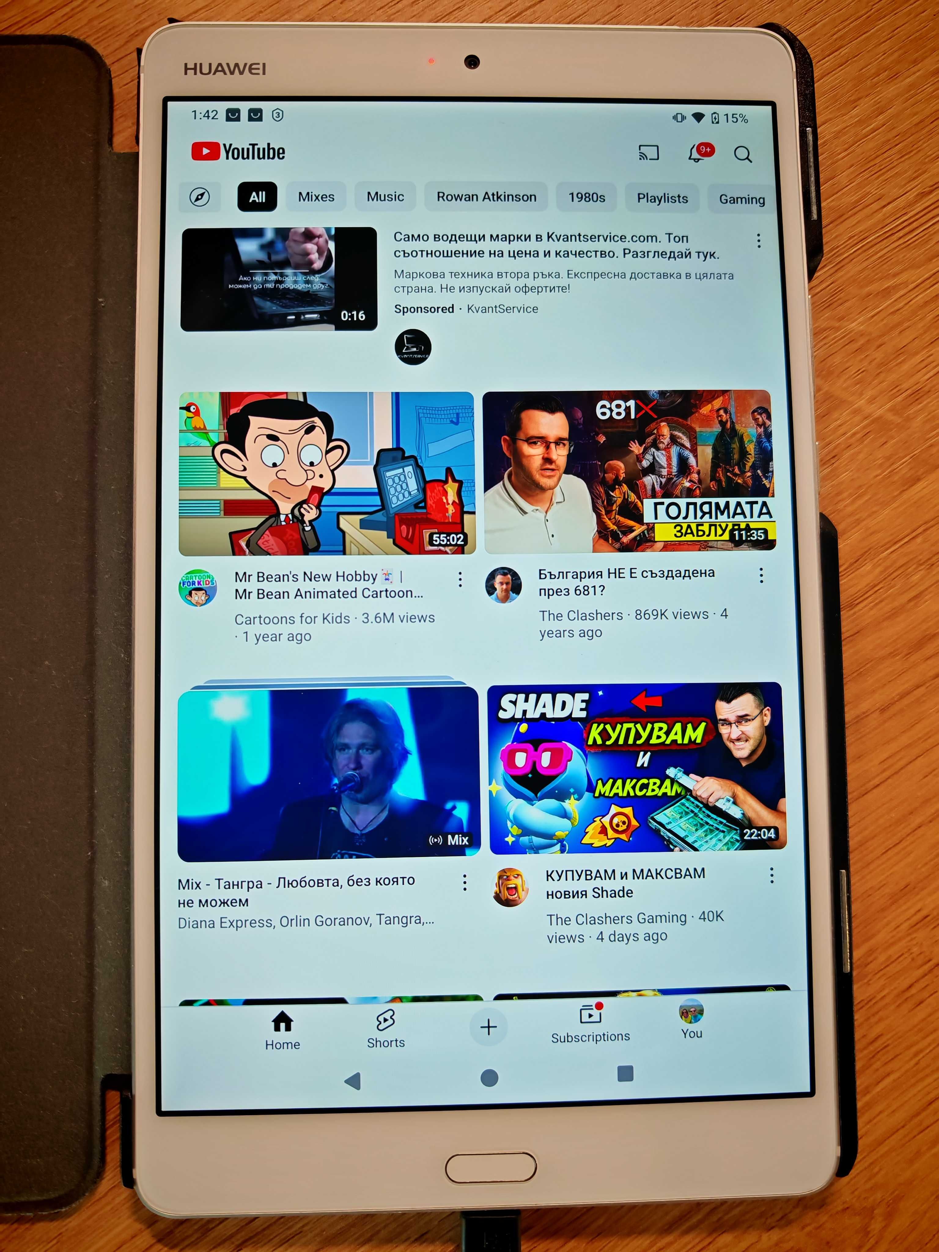 1600х2560 QHD Huawei Media Pad M3 8.4 инча 4GB