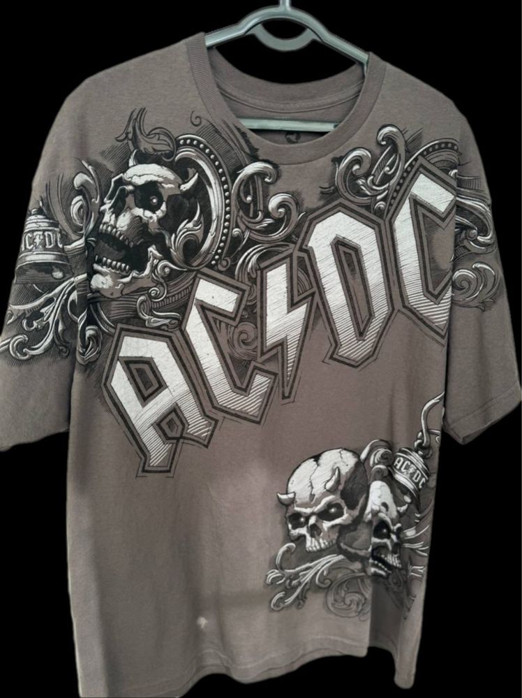 AC/DC Affliction style / liqud blue XL