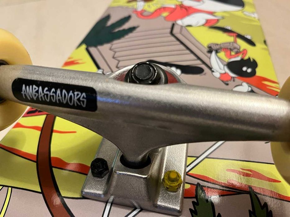 Скейтборд Torey Pudwill. Практически нов! В отлично състояние!