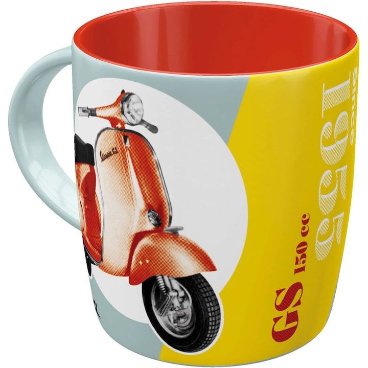 Керамична чаша Ретро стил Vespa