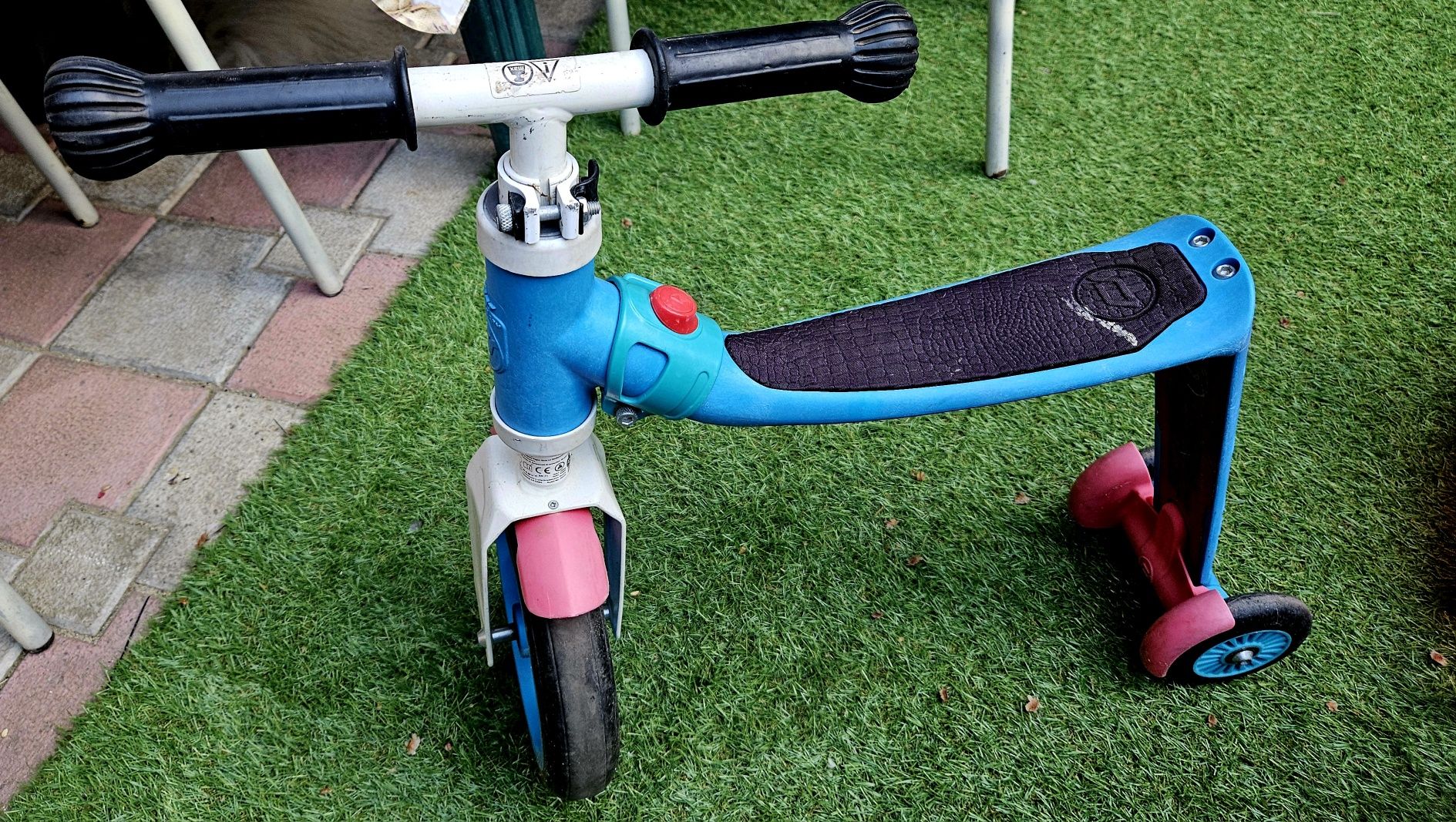 Bicicleta de copii 2 in 1  2 bucăți