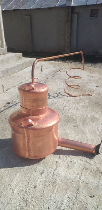 Vand cazan de țuică la 130 de Litri cu fundul de 4 mm