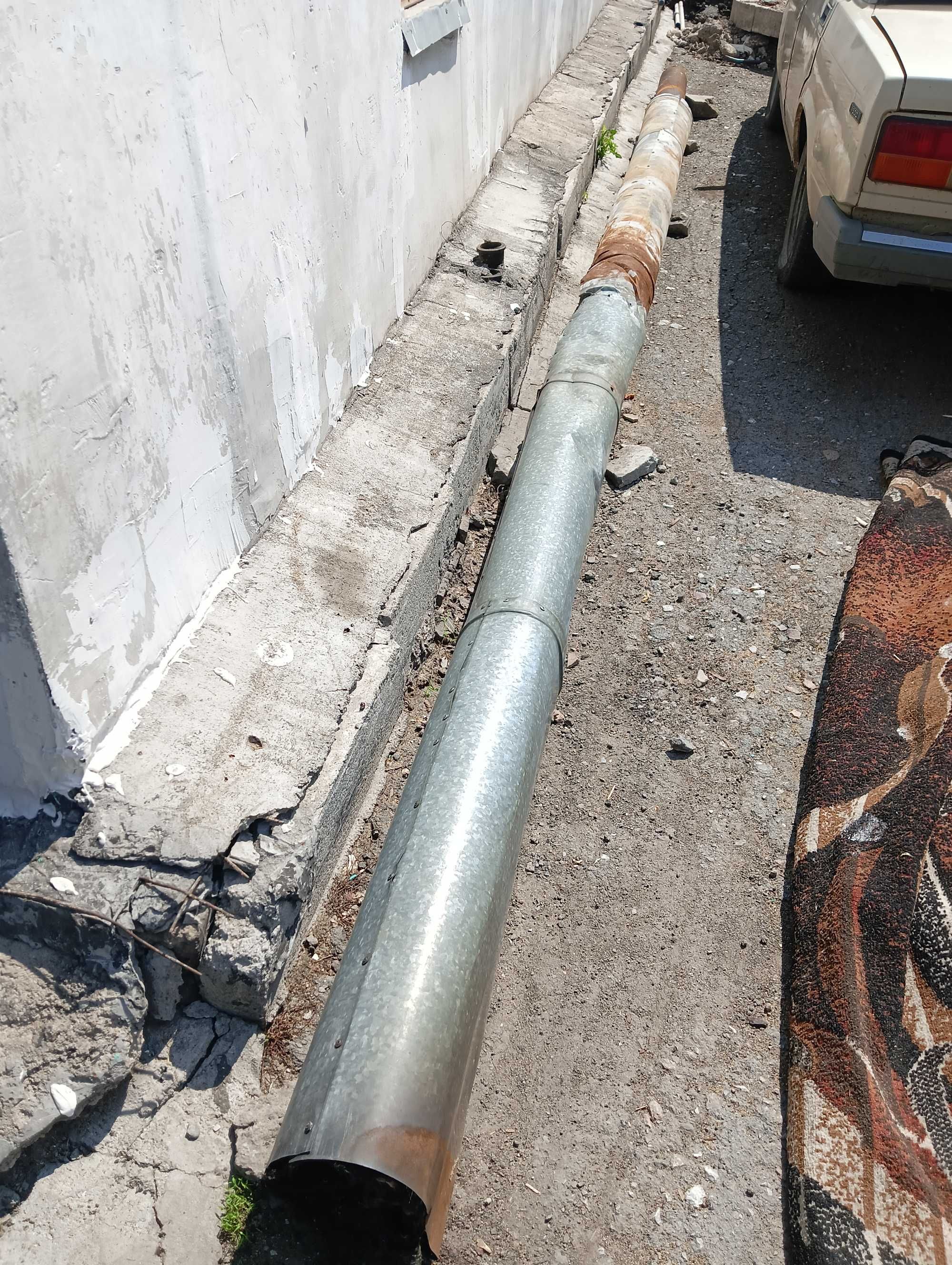 Продам металлическую трубу для печи