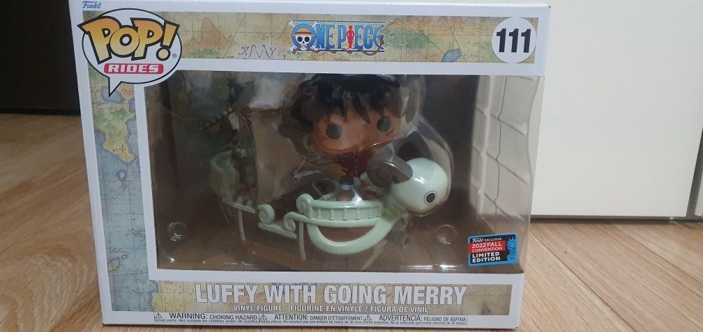 Funko Pop One Piece, Luffy With Going Merry,  Fall Convention 2022