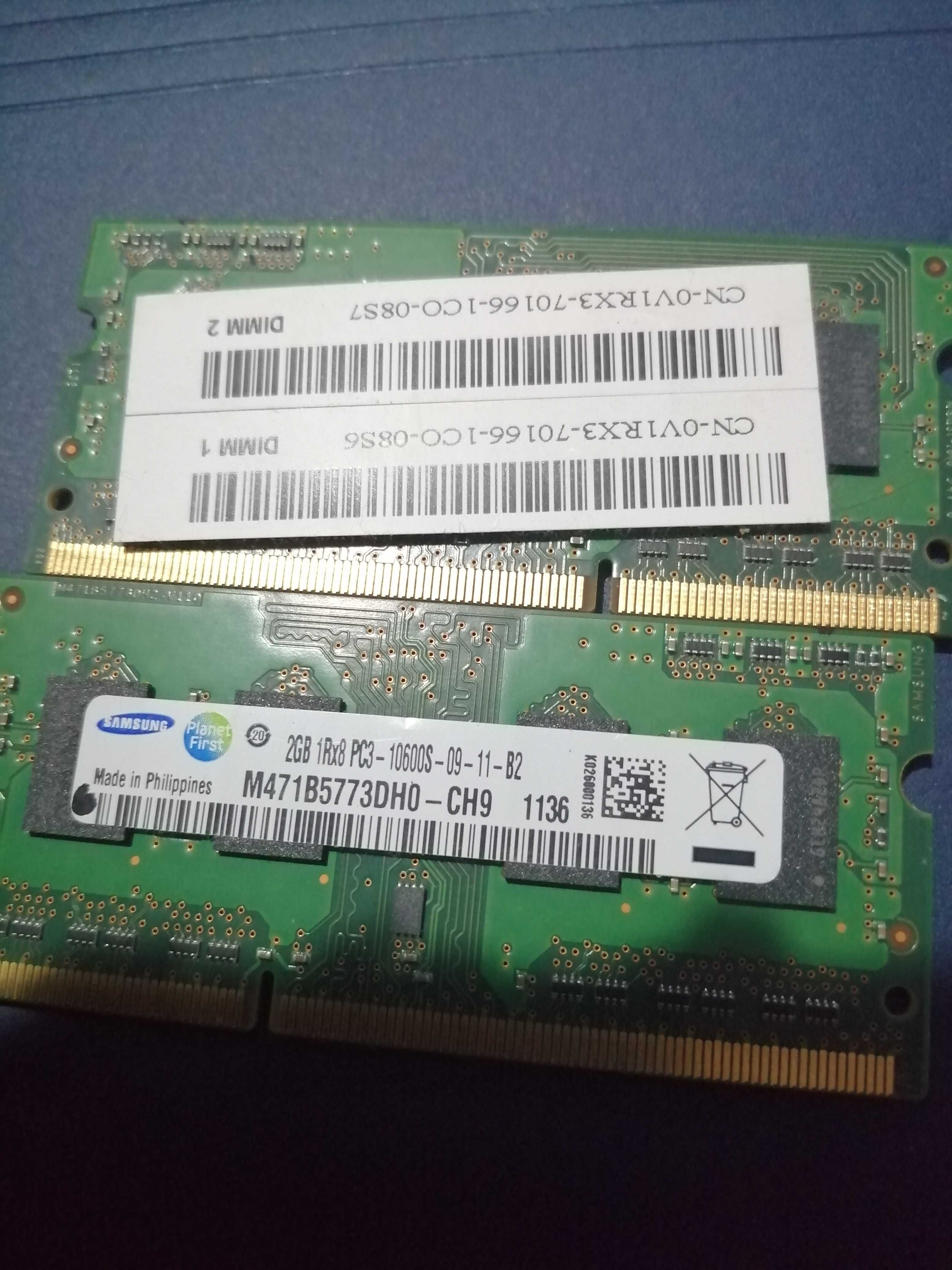 Kit rami 2x2gb ddr3