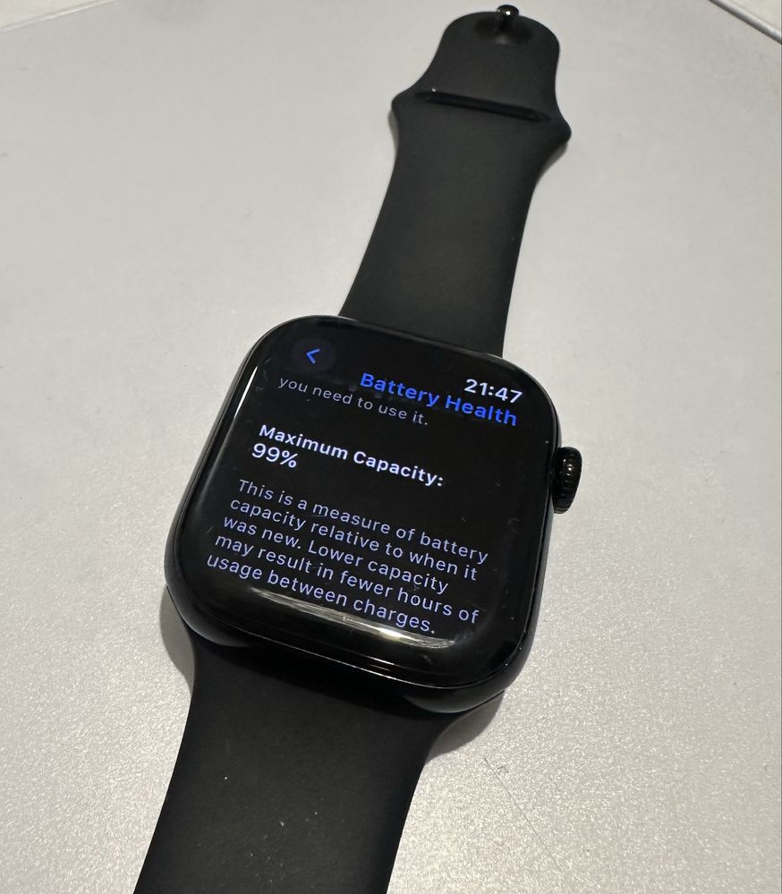 I watch 10 42 mm aluminuim GPS