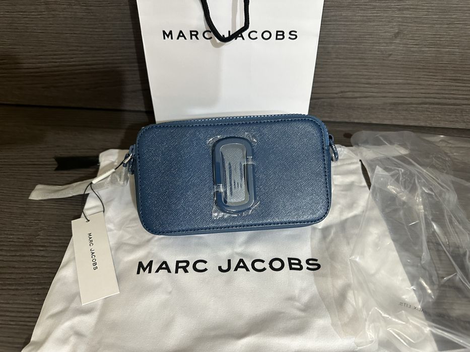 Geanta Marc Jacobs Snapshot full dark blue