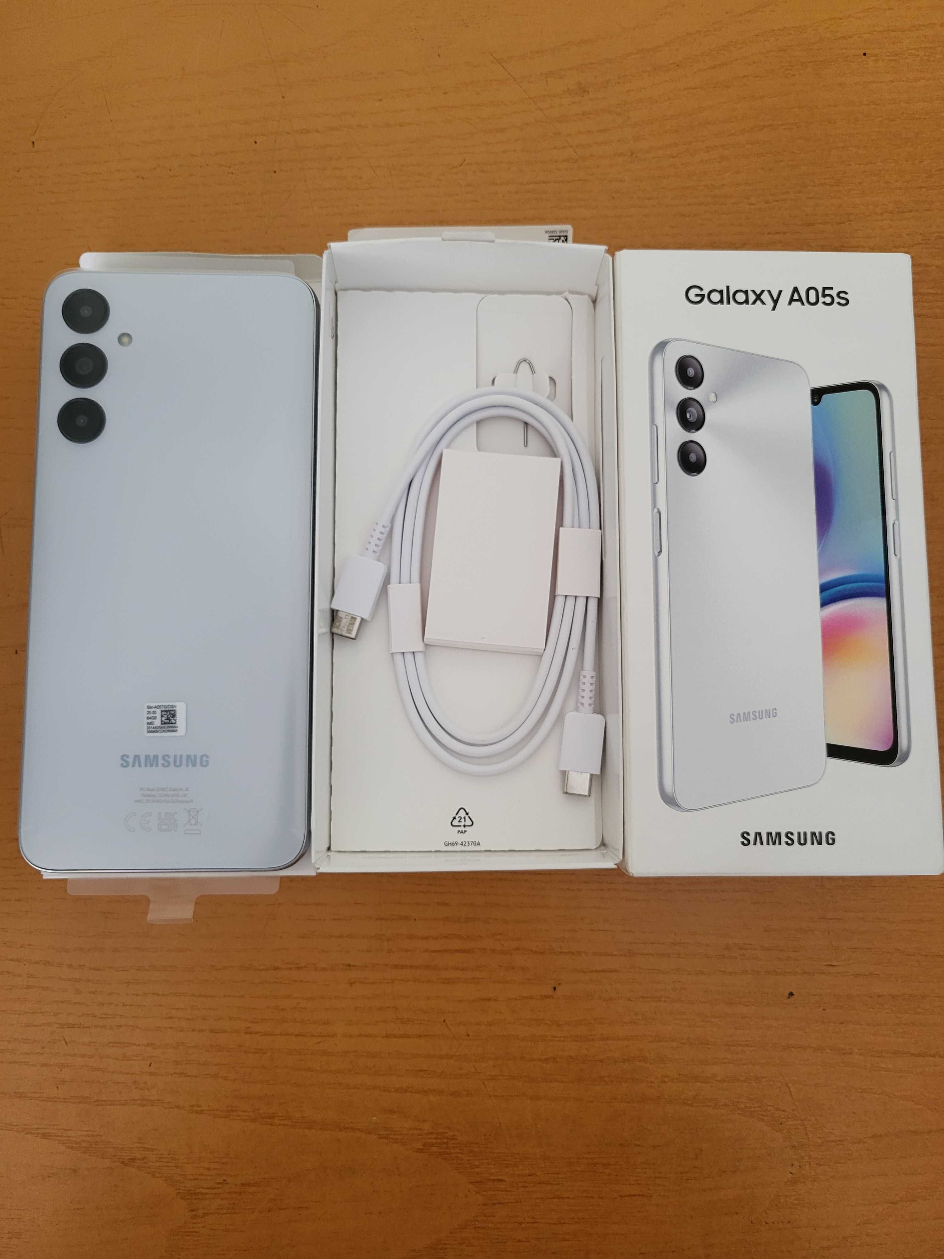 Samsung Galaxy A05s 64GB - чисто НОВ! 23 месеца гаранция!