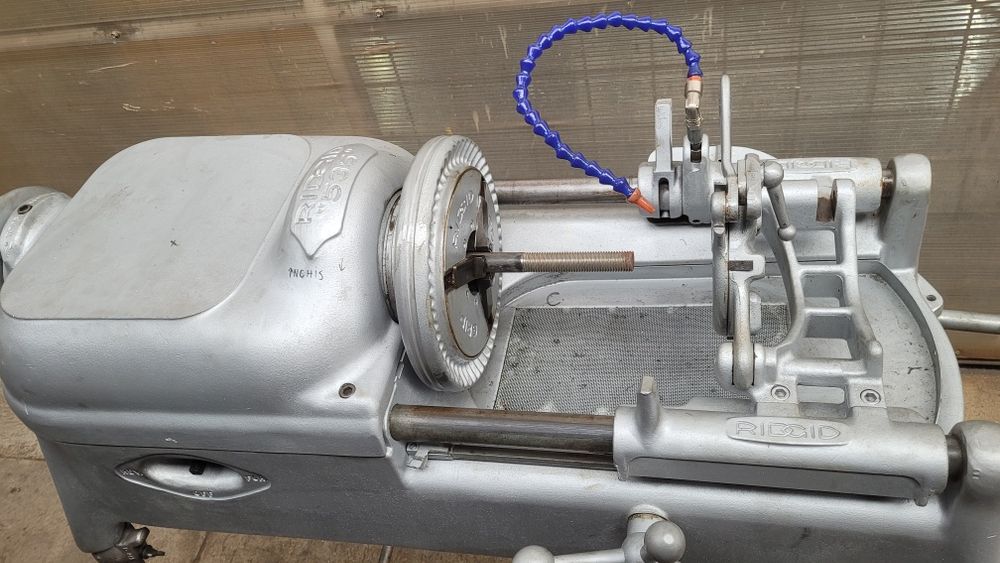 masina de filetat electrica buloane suruburi tije filetate carcase