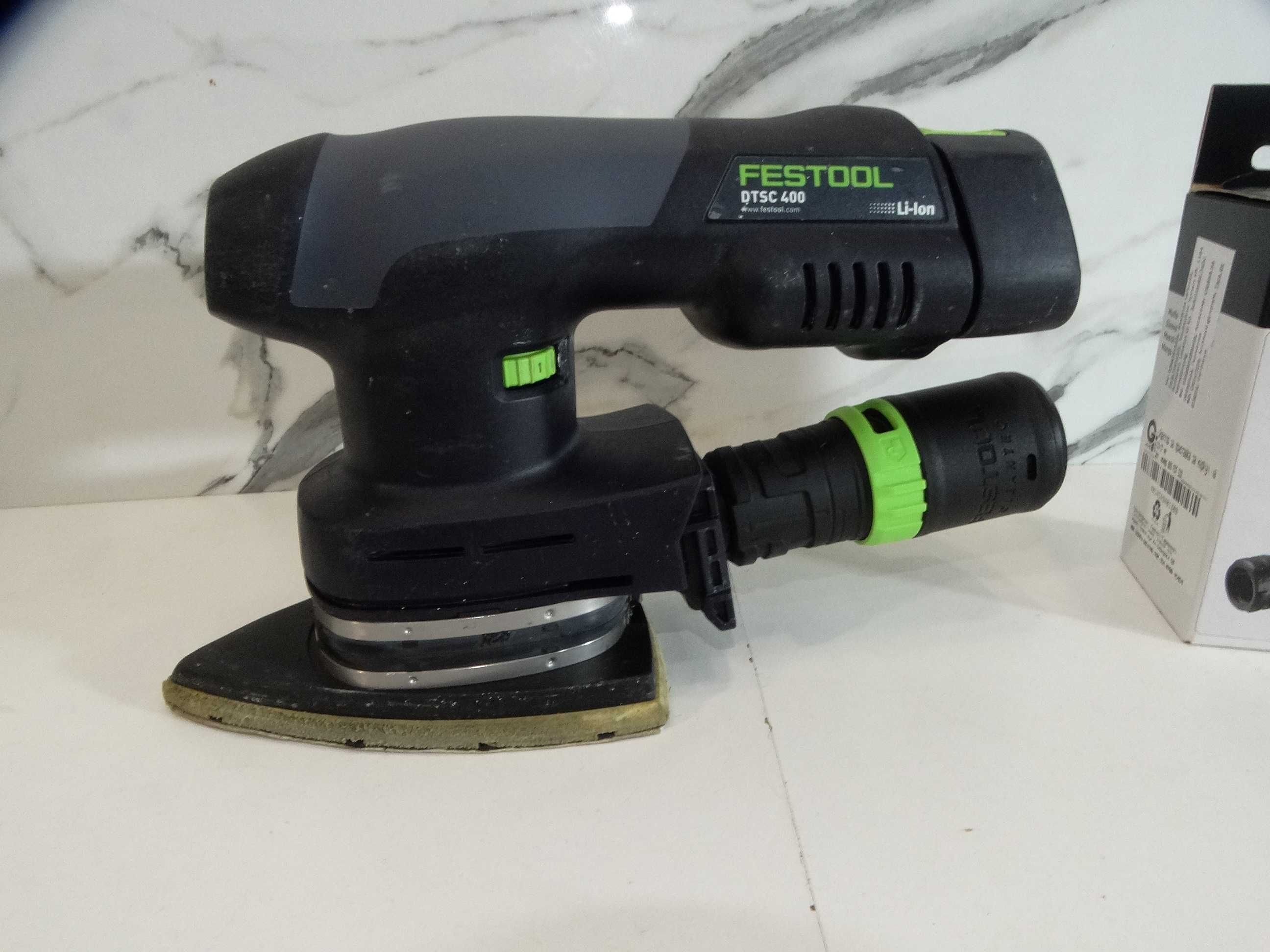 Festool DTSC 400 Li / 3.1 Ah - Акумулаторен делта шлайф