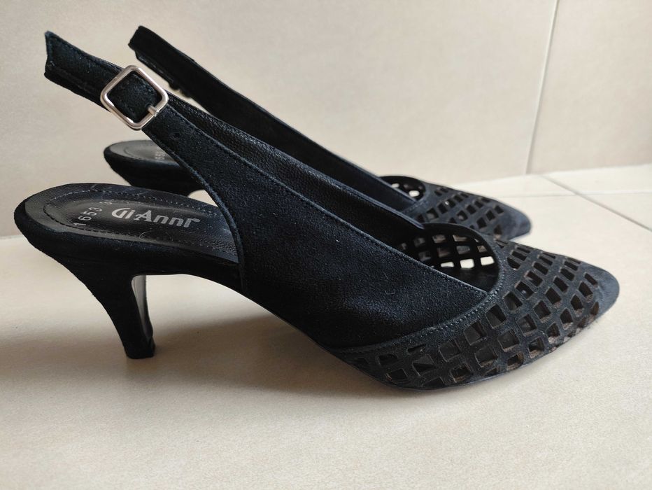 дамски обувки от сетествен набук