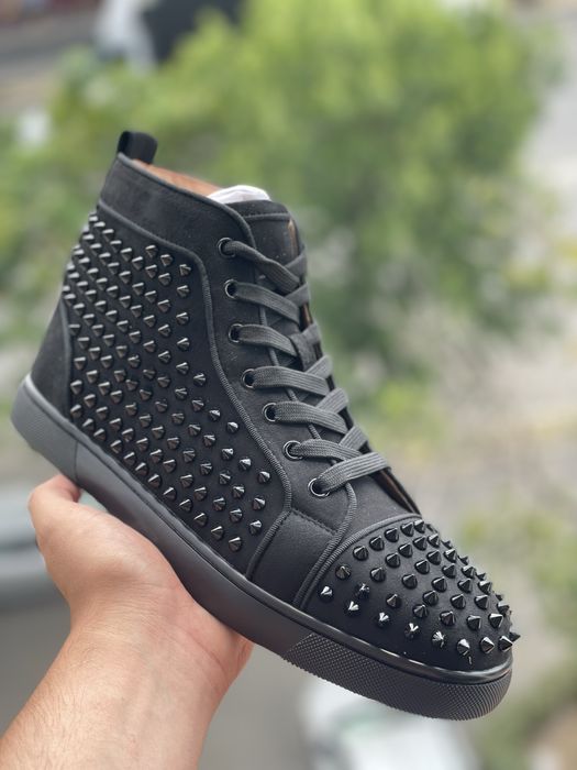 Christian Louboutin High Negru full cu tepi