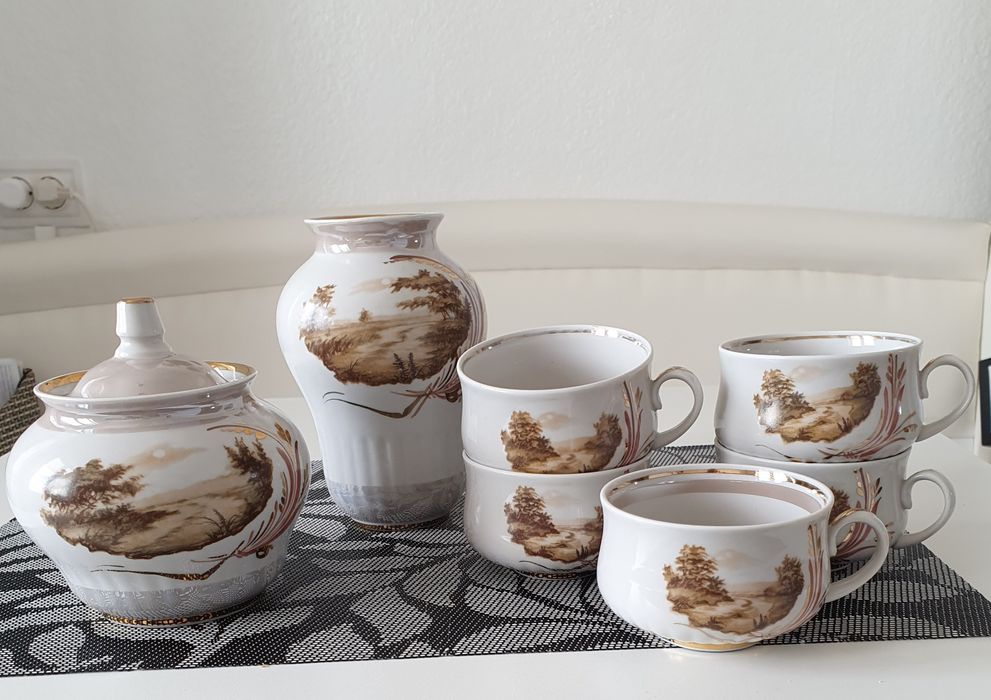 Чайный сервиз Дулёво "Лунная дорога"