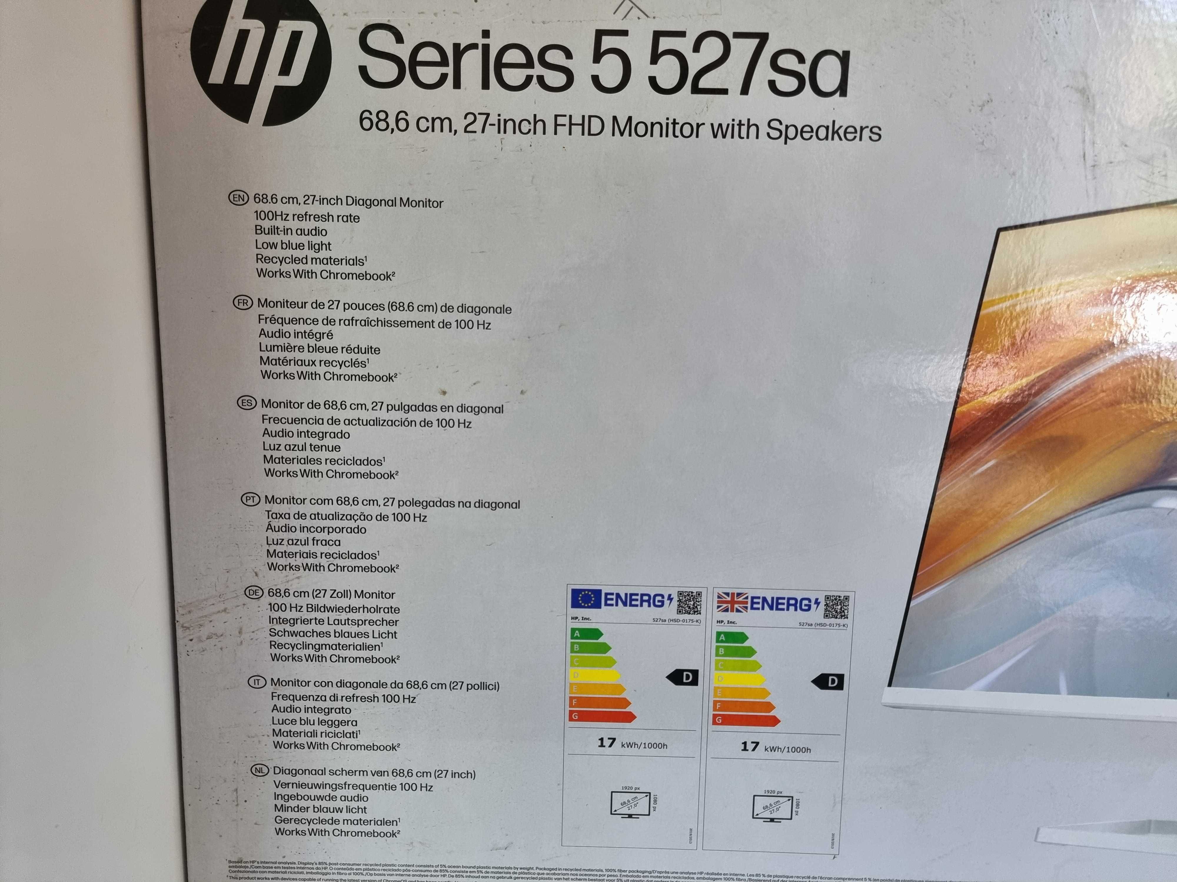 Monitor HP Series 5 527sa - SIGILAT - KLI Amanet