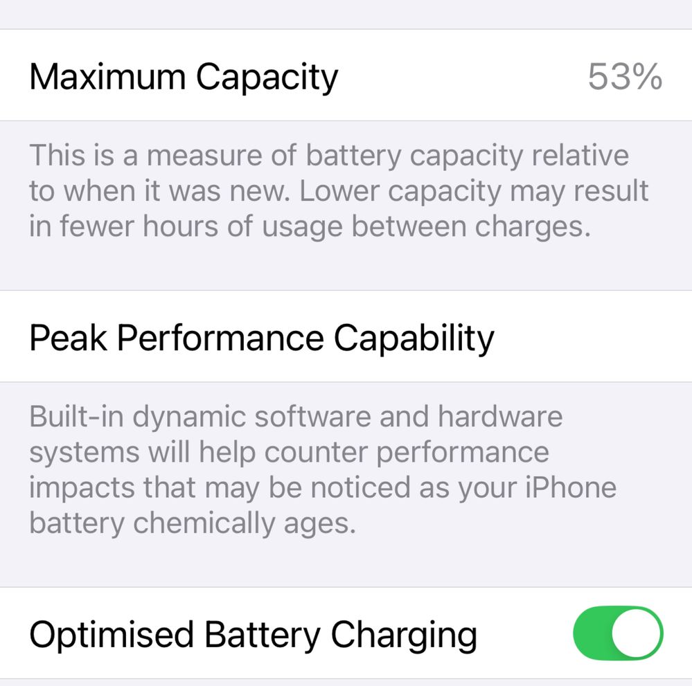 Iphone 13 батерията е за смяна