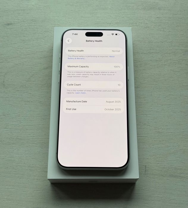 24м. Гаранция iPhone 17 Pro Max 256 Gb Silver