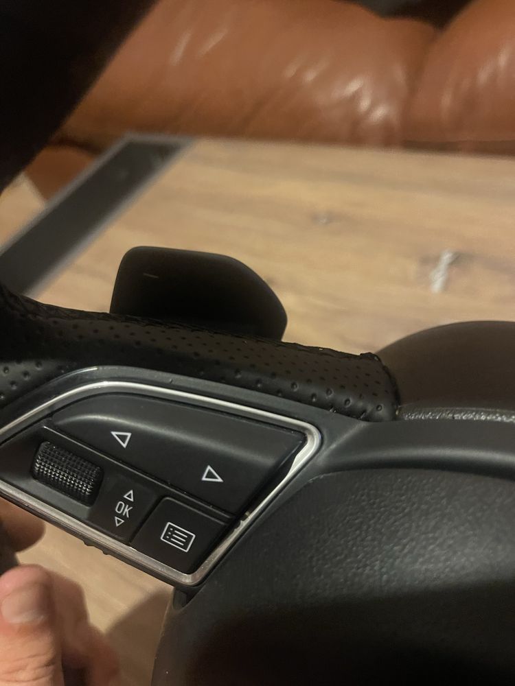 Волан с пера и бег Audi A6 C7