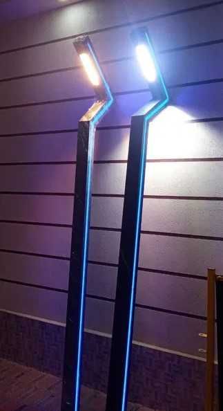 LED Столбы светильник прожектор 3м Stolba Hi-tech