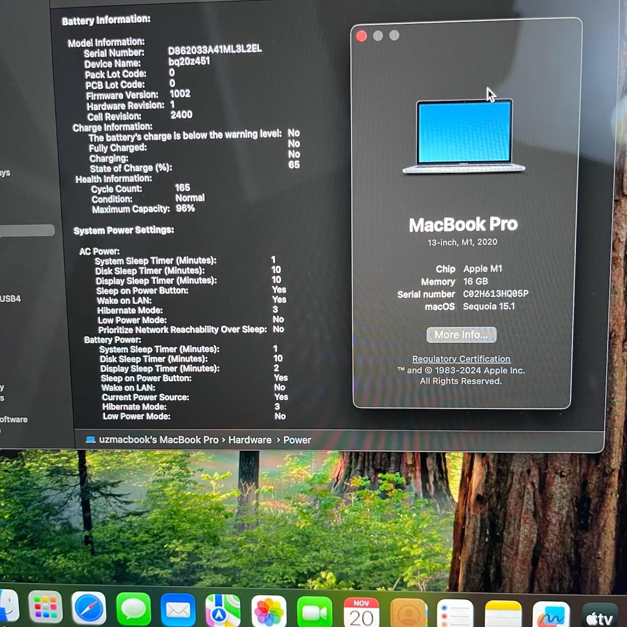 MacBook M1 pro 2020