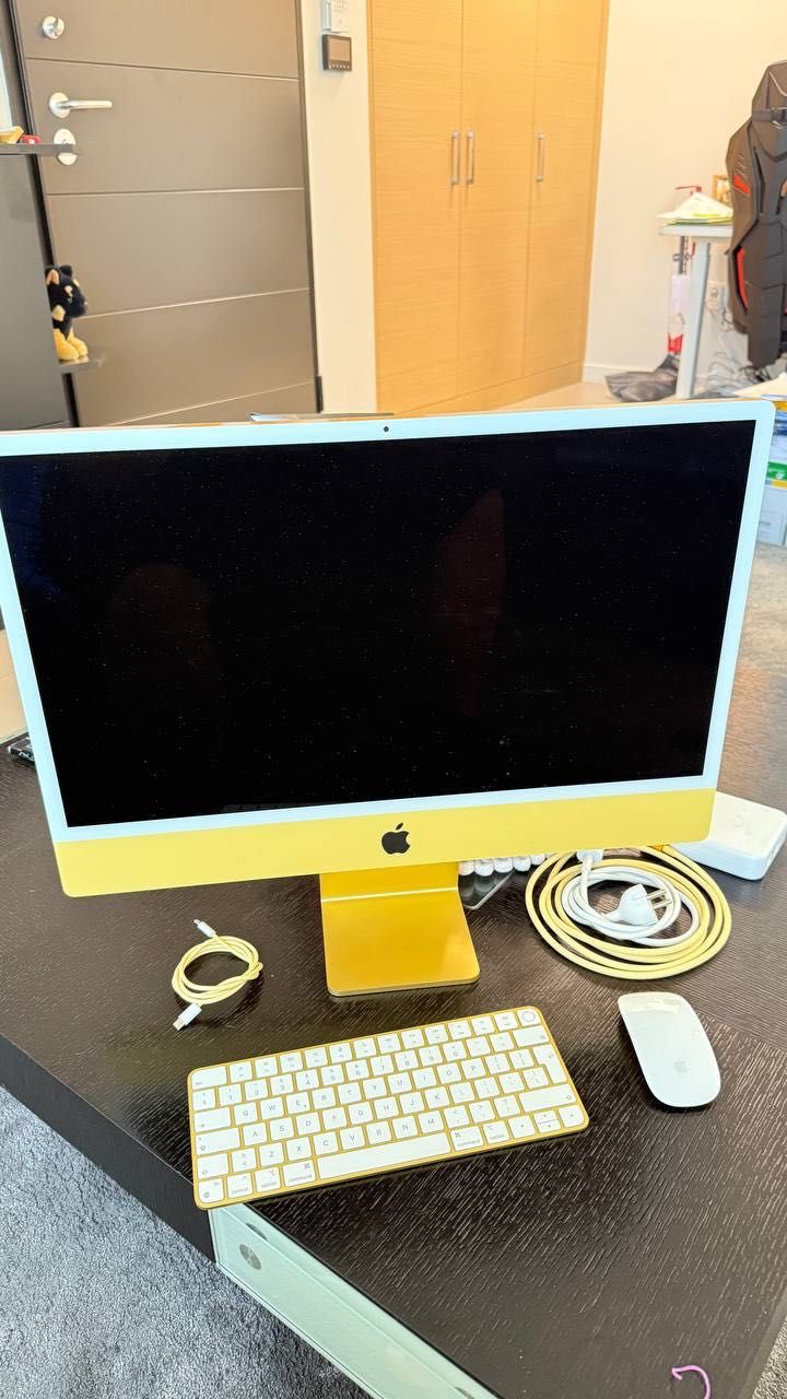 Apple iMac 24 M1 16GB RAM 1TB SSD - Yellow