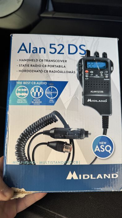 Statie emisie receptie cb Midland Alan 52 DS