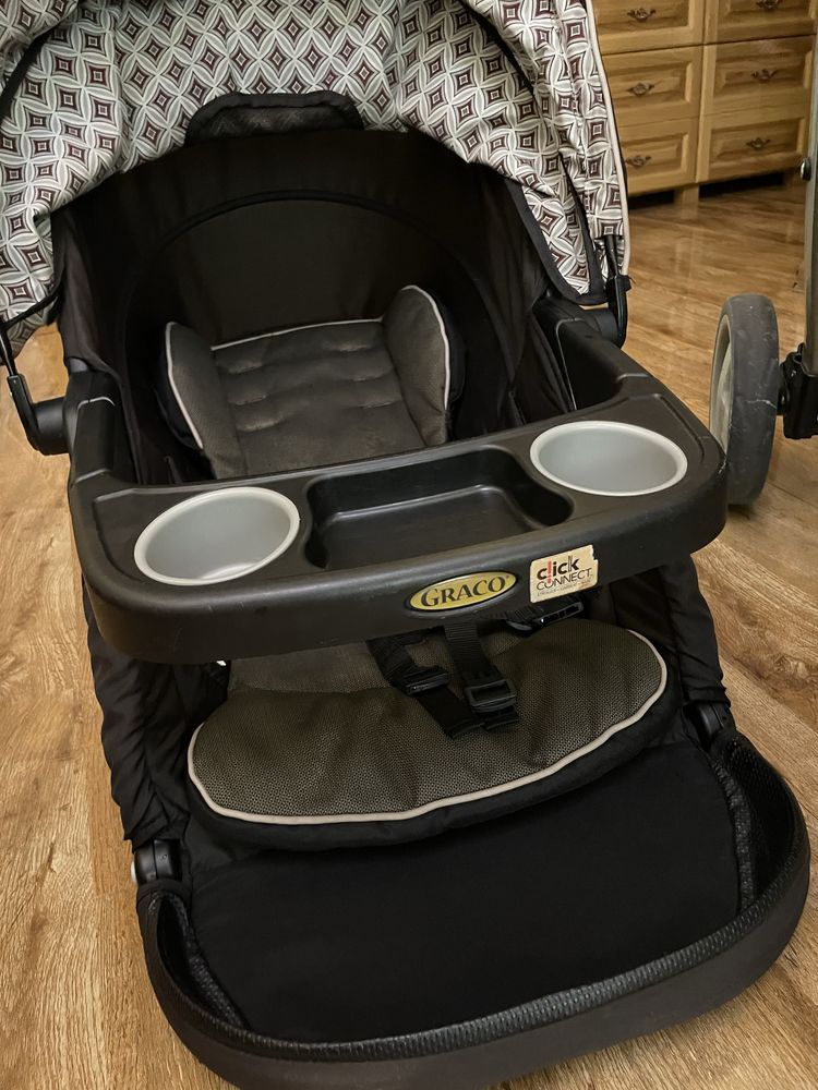 Коляска и автокресло Graco Click Connect 3 in 1