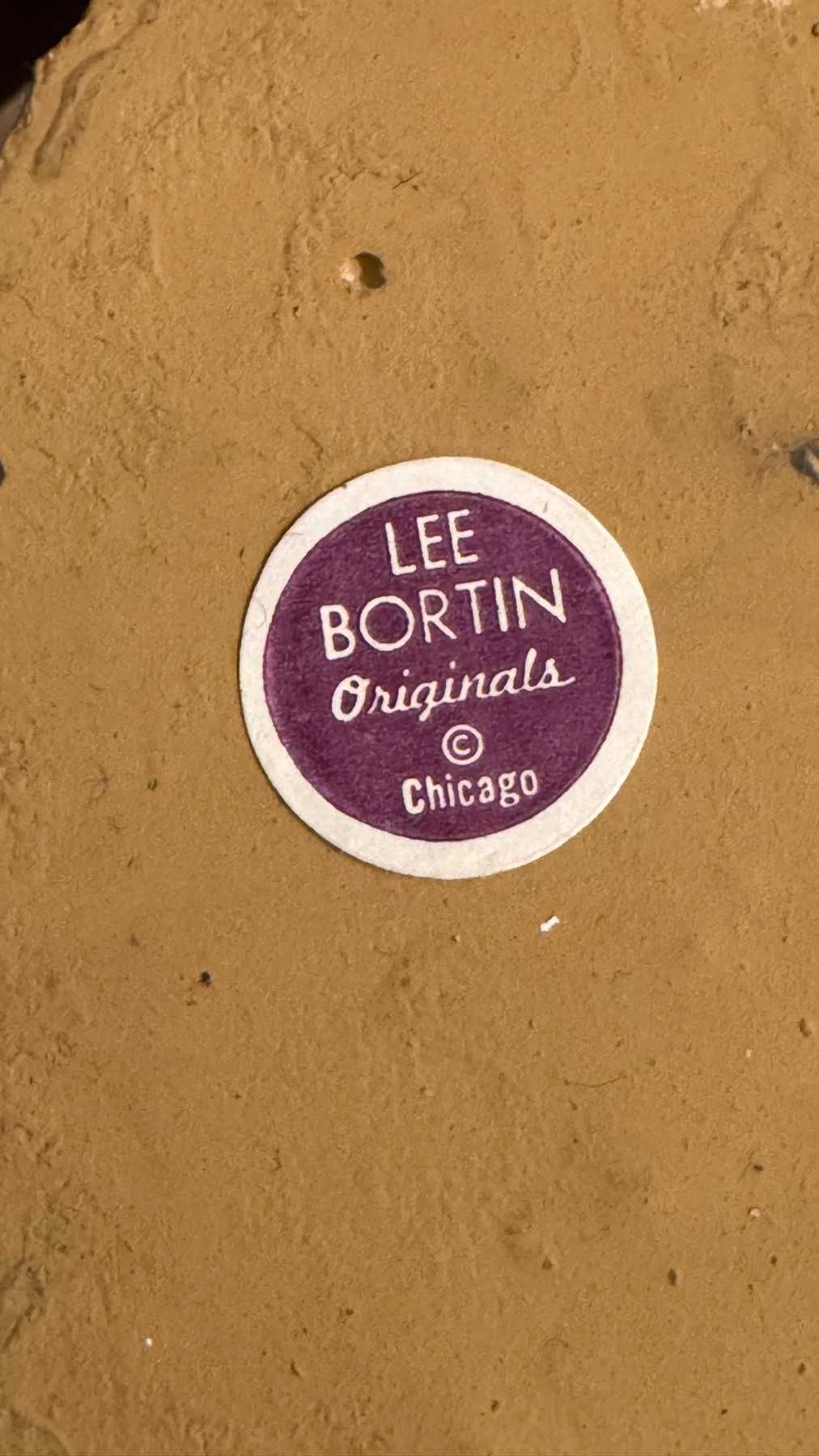 Lee Bortin Originals Chicago–  Винтидж Масивна скулпура, 30см, 2.8кг