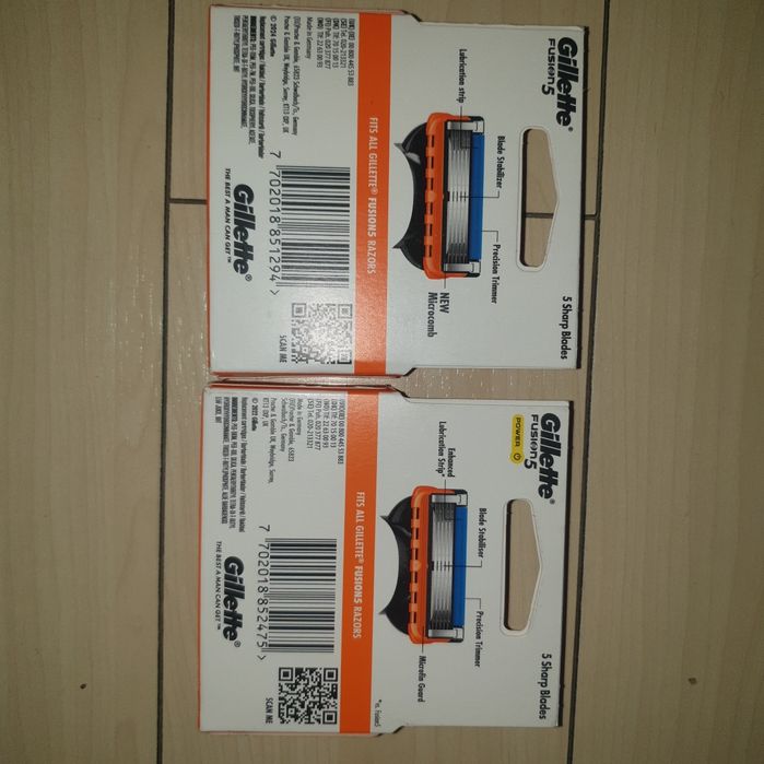 Set 4 rezerve Gillette Fusion (sau Fusion power) sigilat