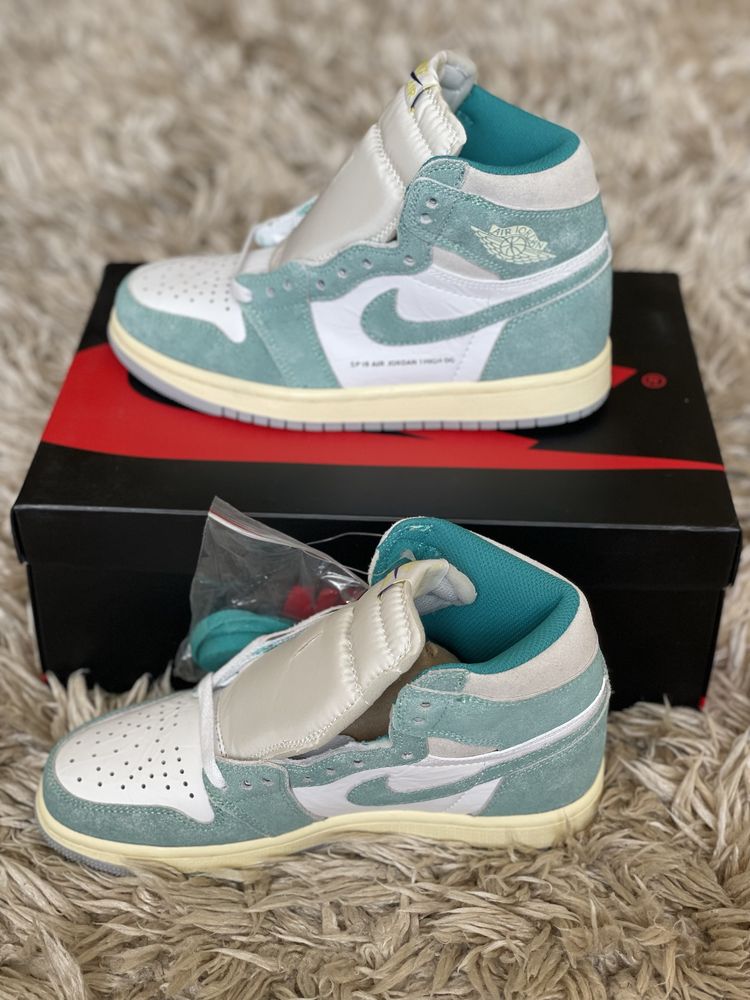 Air Jordan 1 High Turbo Green Retro Smoke Grey Hyper Royal Tie Dye