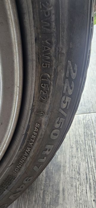 Roti 17" BMW G20/21 5X112 complet echipate iarna