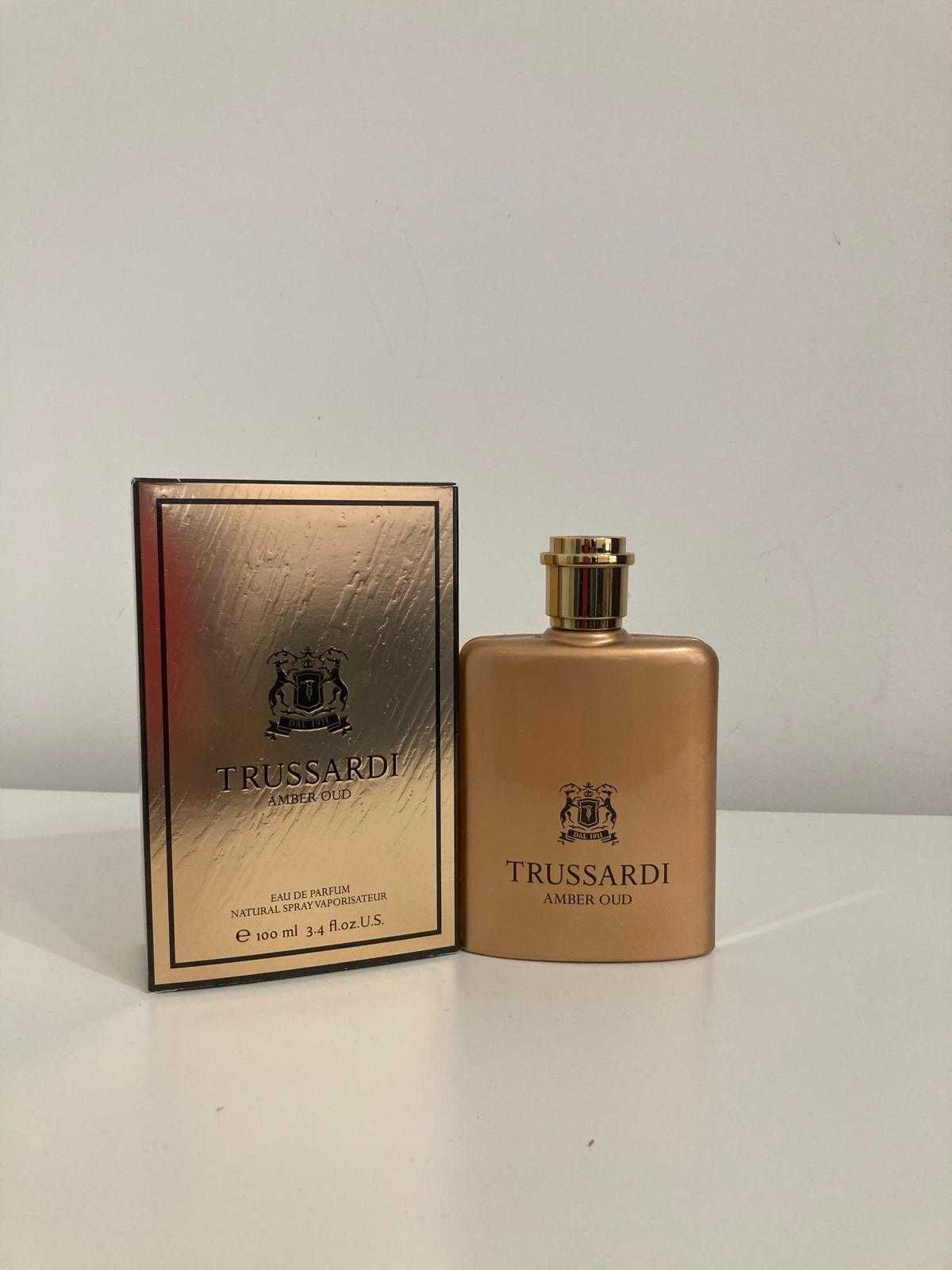 Оригинален мъжки парфюм TRUSSARDI Amber Oud EDP, 100 ml