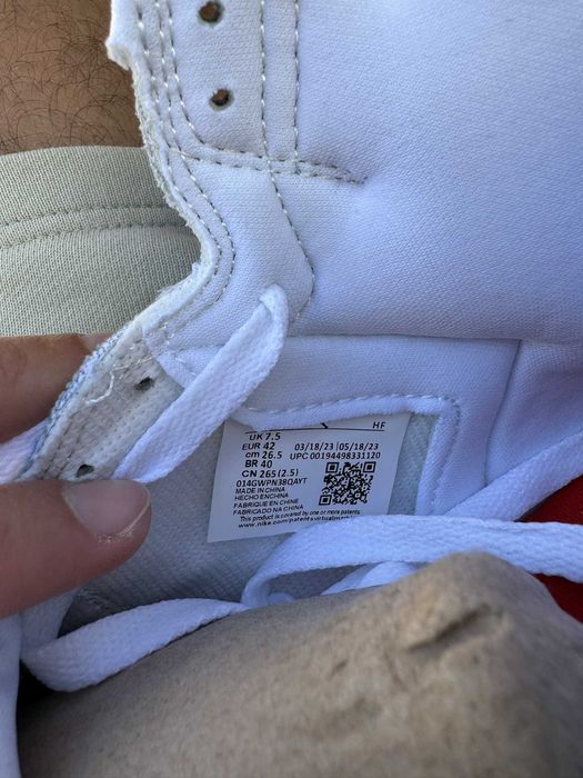 Jordan 1 Denim Кецове 42 EUR + Кутия